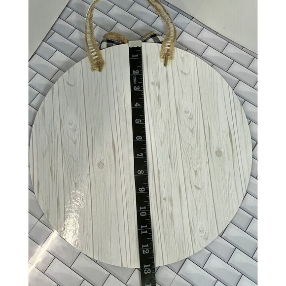 Today We Are Thankful For Dry Erase Board With Buffalo Check Burlap Bow New - Picture 12 of 13